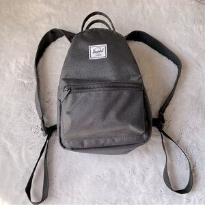 Super Cute HERSCHEL Black Sparkly Nova Backpack Purse